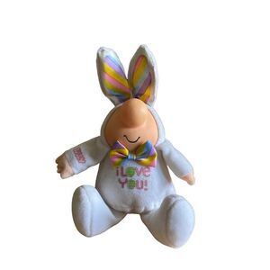 Vintage Ziggy, 7 inch Easter, bunny, rabbit costume, plush/stuffed toy